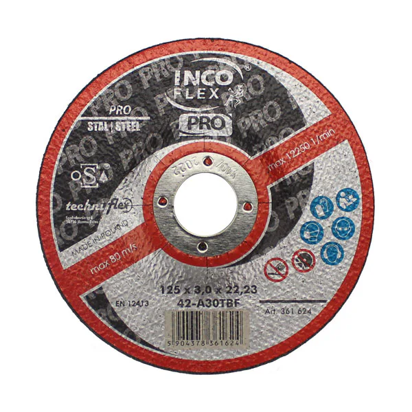 Řezný kotouč INCOFLEX PRO 125x3,0mm - A30TBF - OCE